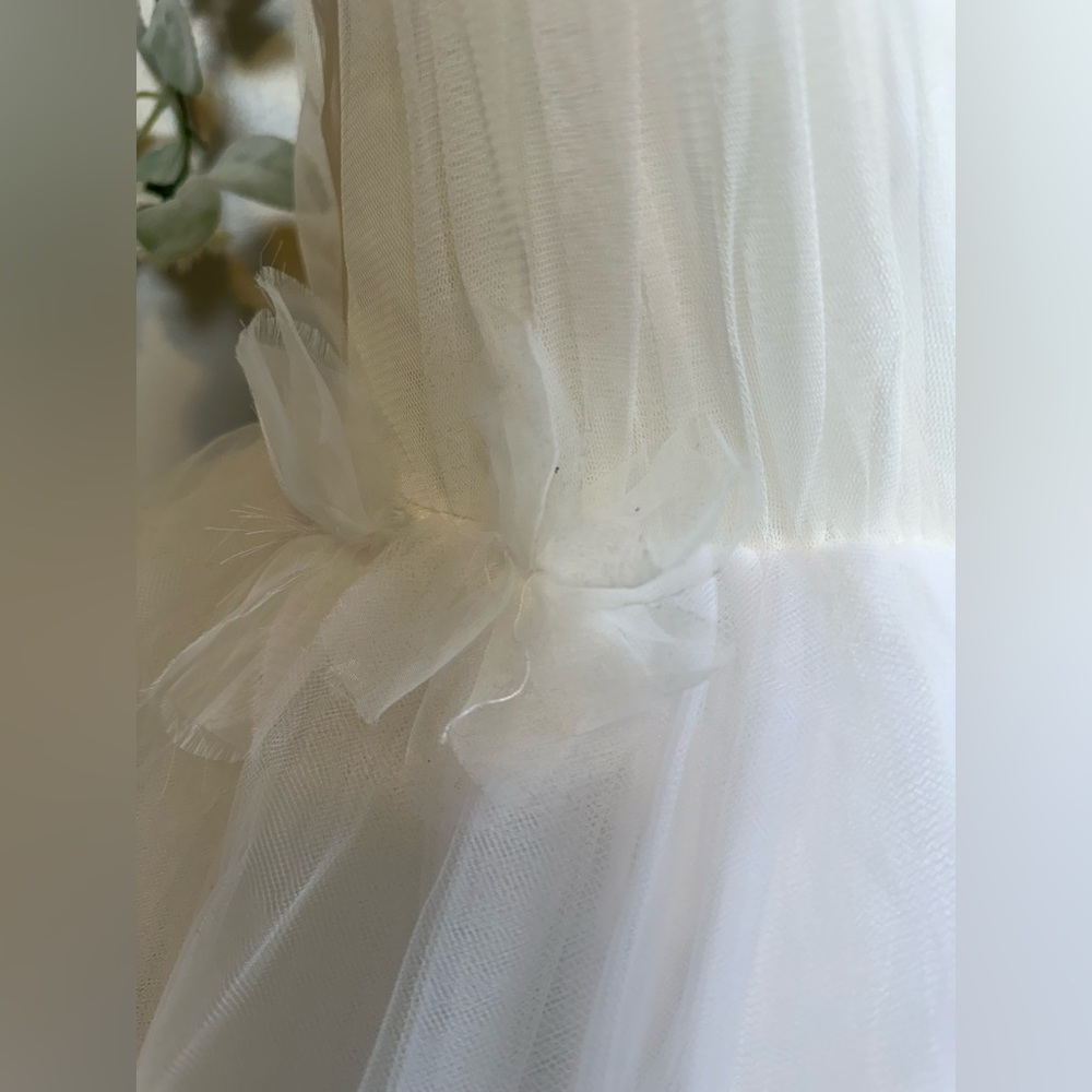 Katie May Cassia Floral Tulle Minidress - Picture 8 of 11